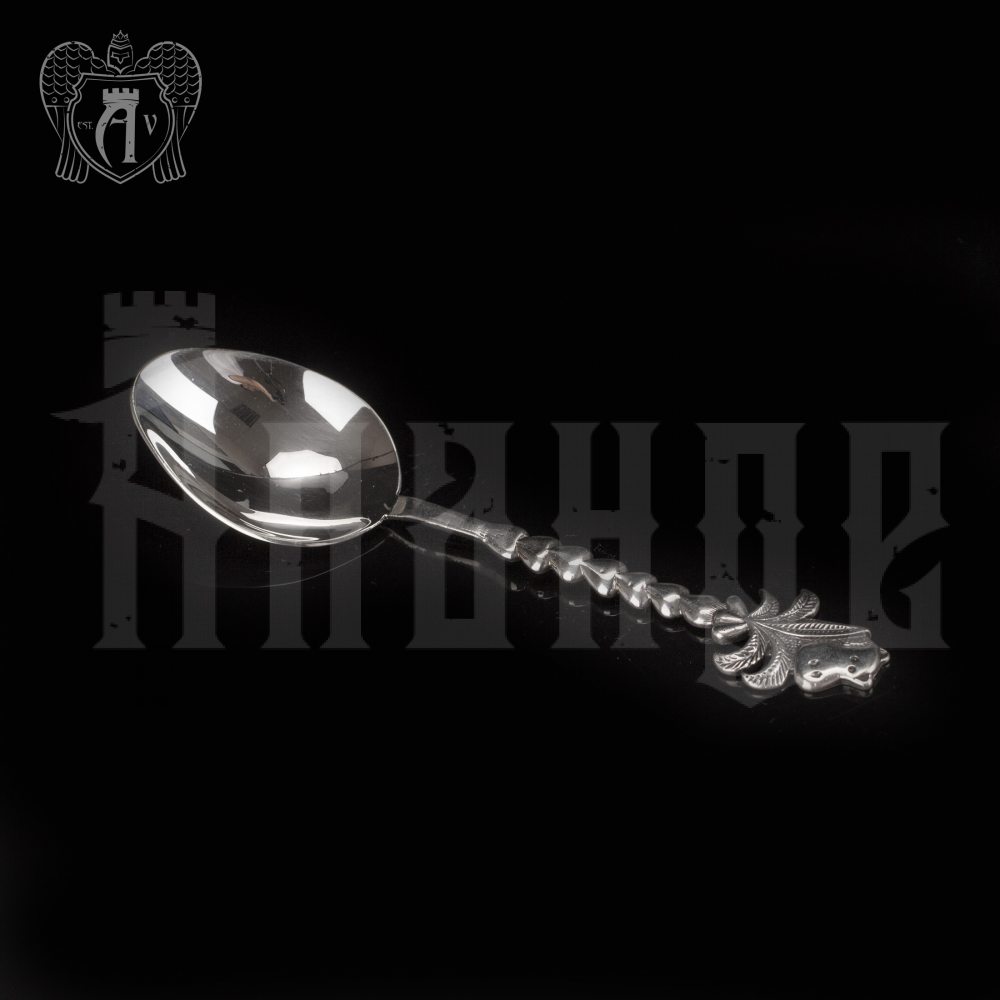 Серебряная чайная ложка  «Бегемот» Апанде, 230001238