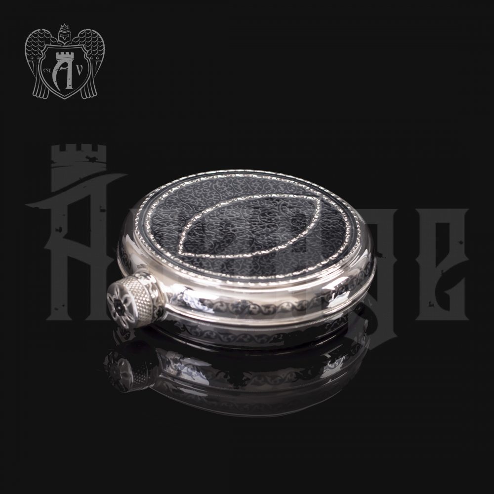 Серебряная фляжка «Магнат» Апанде, 72000194