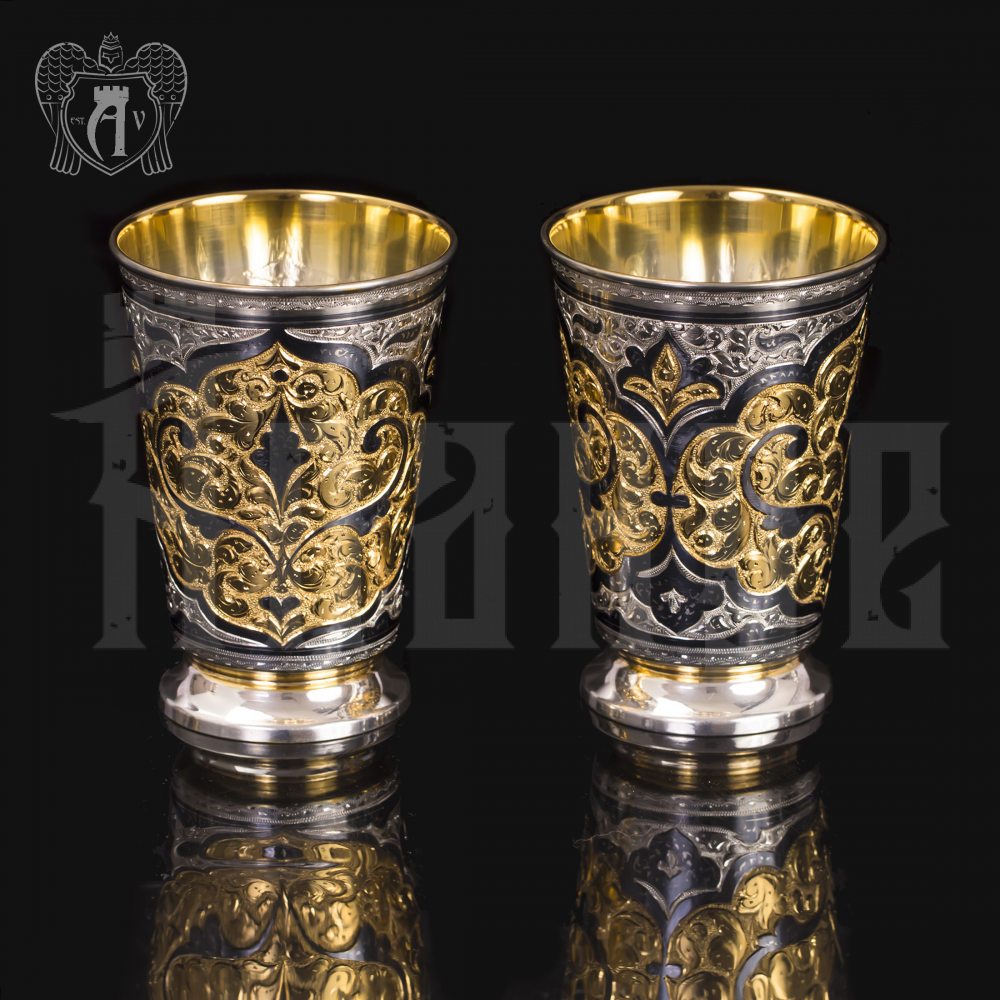 Набор серебряных стаканов «Осирис» Апанде, 71000439