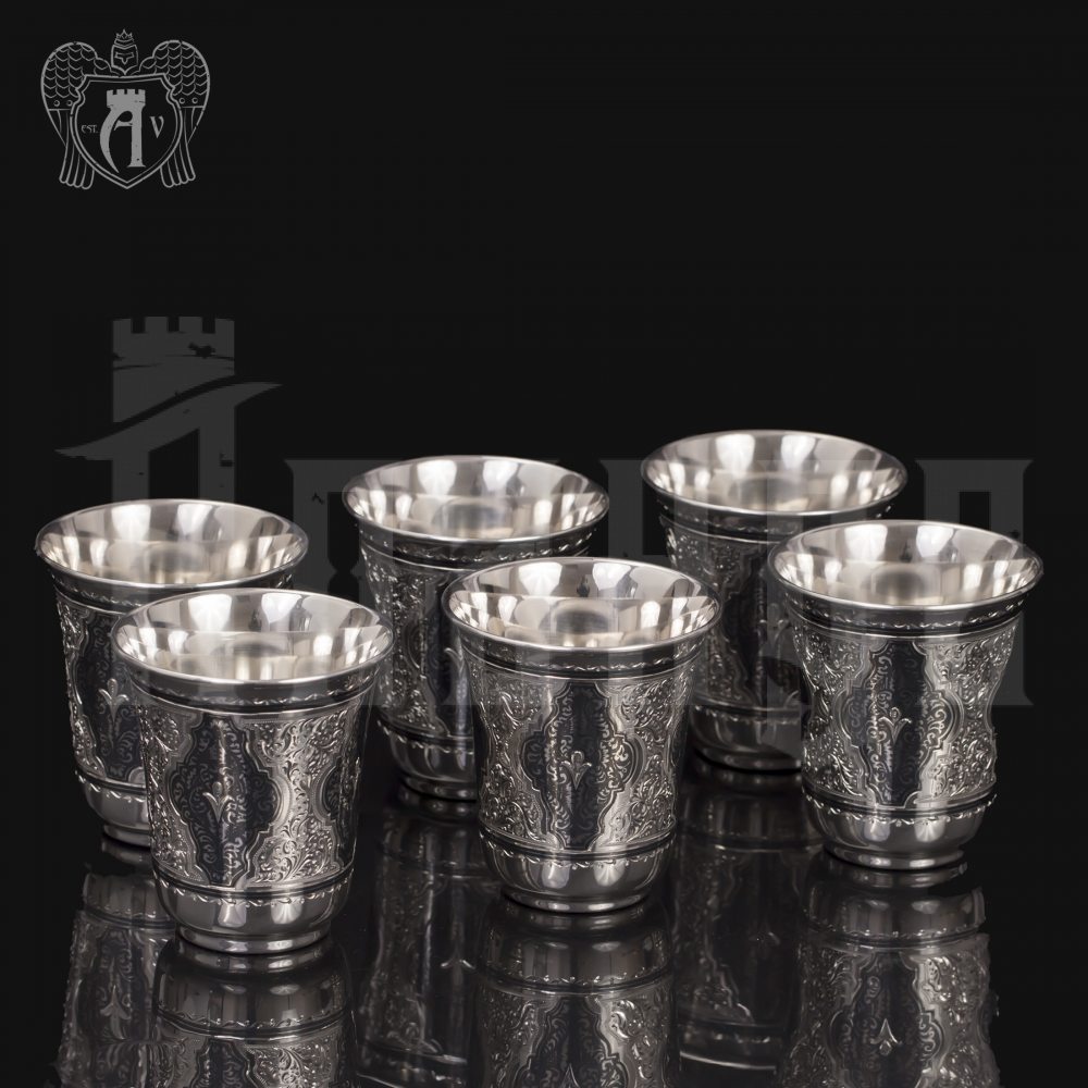 Набор серебряных стаканов «Аладдин» Апанде, 71000440