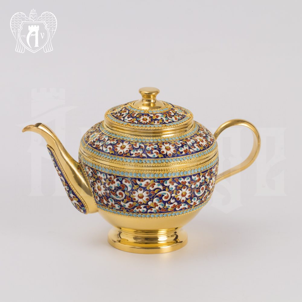 Чайник серебряный заварочный «Графский» Апанде, 2500010