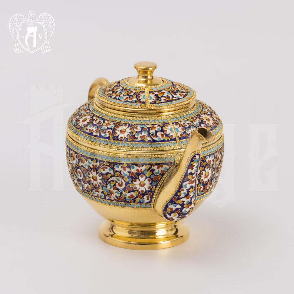 Чайник серебряный заварочный «Графский» Апанде, 2500010