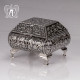 Серебряная шкатулка ручной работы "Малена"