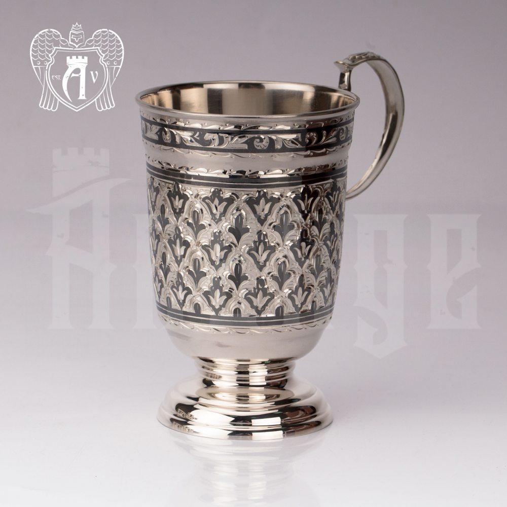 Кружка из серебра для напитков  «Елочка» Апанде, 32009117
