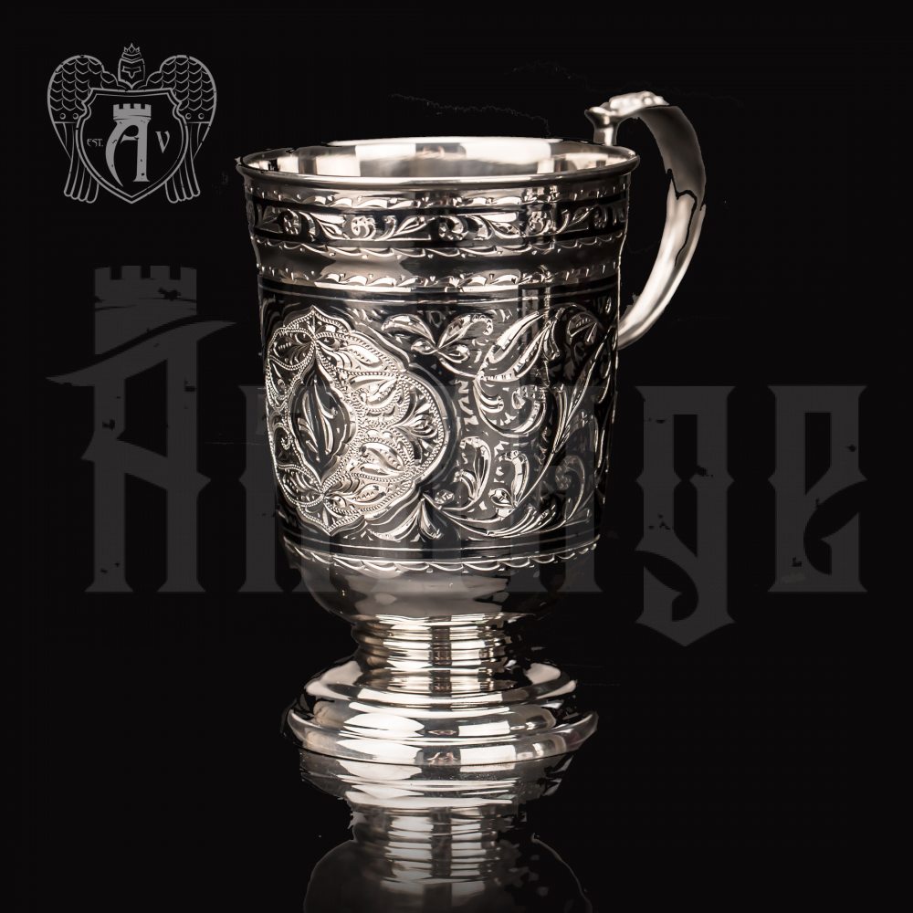 Кружка из серебра для напитков  «Рим» Апанде, 32009115