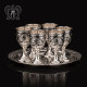 Kumush vodka to'plami «Ampir».