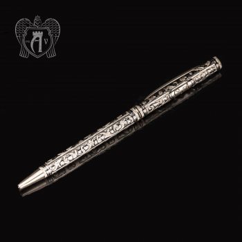 Ручка серебряная «Персона» с именной гравировкой