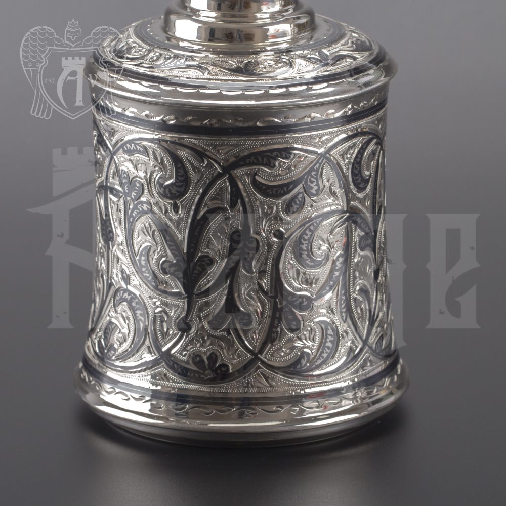 Штоф (графин) из серебра для виски «Изабелла» Апанде, 5400509