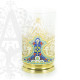 Kumush podstakannik «Senyor» 200 ml bilan qimmatbaho oltin bilan.