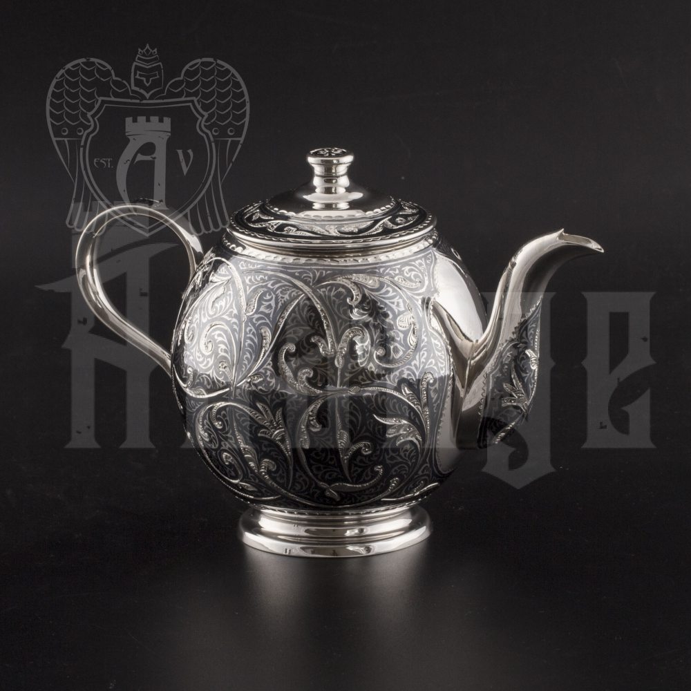 Набор чайный серебряный «Лукреция» Апанде, 1110013536