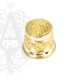 Qubachi oltin bilan qoplangan thimble