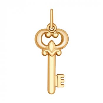 Подвеска из золота «Ключ»