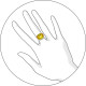 Серебряное кольцо 9985 с уникальным дизайном в виде сплетенных арок