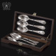 Srebro dessert qoshiq to'plami 6 kishilik «Elegance» 6 buyum.