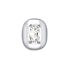 Подвеска из белого золота со Swarovski Zirconia