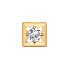 Подвеска из золота со Swarovski Zirconia