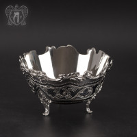 Kumush shirinlik qutisi / murabbo qutisi «Veronika».