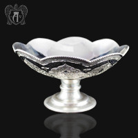 Kumush meva va shirinliklar uchun vaza «Vostok»