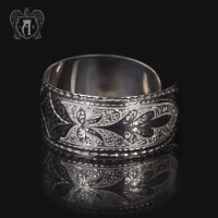 Серебряный кубачинский браслет «Корнелия»