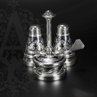 Серебряный набор для специй серия «Аллегро» 