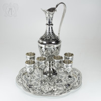 Серебряный сервиз винный «Султан»