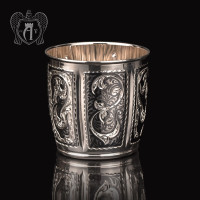 Silver stakan 