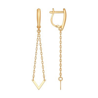 Серьги из золота 17956