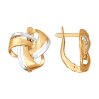 Серьги из золота 9104