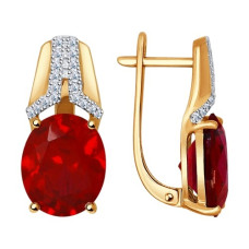 Серьги из золота