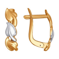 Серьги из золота 6229