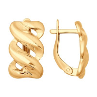 Серьги из золота 8132