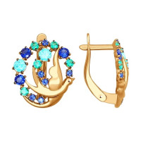 Серьги из золота 